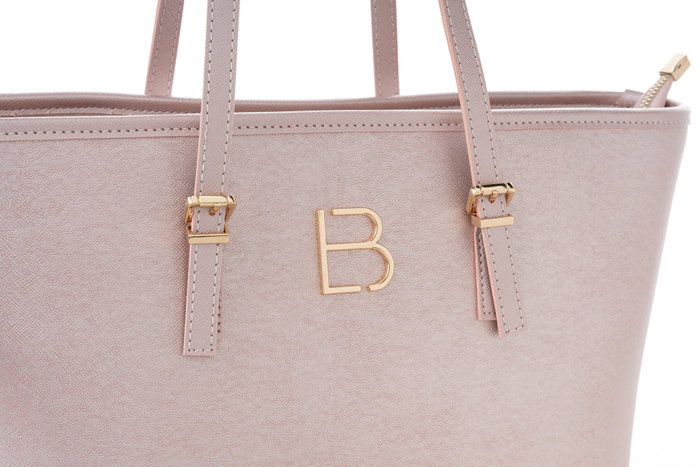 Lucky Bees Bolso Tote Dorado Reggeta Powder